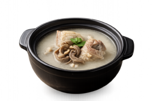 老火豬肚雞煲湯